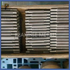 9.8cm3 Molybdenum Electrode Bar For Fiberglass Furnace Molybdenum Rod Molybdenum