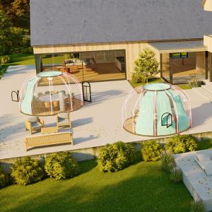 Buy cheap Custom Fashionable Bubble Tent Hotel 5m Transparent Clear Bubble House from wholesalers
