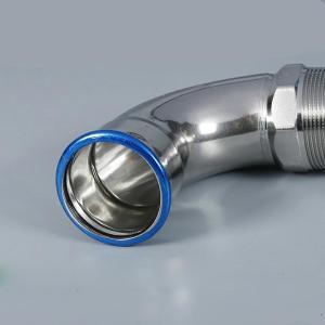 Buy cheap Nickel White Inox Press Fittings OEM Accept 2 Years Warranty from wholesalers