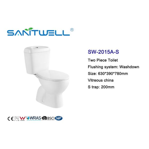 Quality New Models Ceramic Two Piece Close Coupled Toilet Water Saving Bathroom Vanity for sale