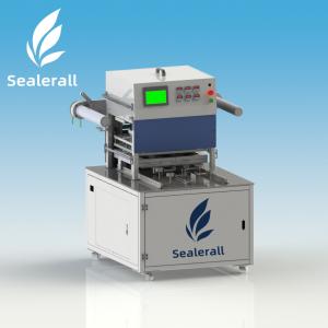 Vertical Fresh Meat Tray Wrapping Machine MAP Sealing Machine Automated