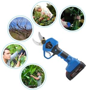 Rechargeable Battery Powered Pruning Shears , Professional Electric Secateurs