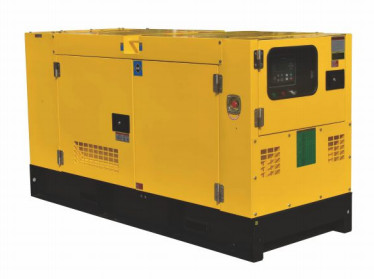 Quality Yellow 24kw-60kw Diesel Canopy Generator Set with Water-cooled Cooling System and IP23 Protection Grade for sale