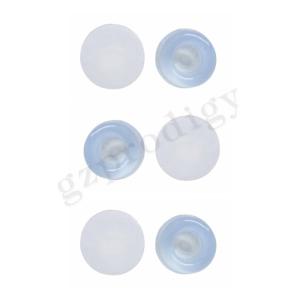 Buy cheap Multiscene Practical Wall Bumper Door Stop Transparent Nonslip from wholesalers