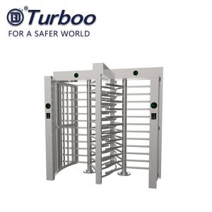 Buy cheap Dual Lane Rotating Full Height Turnstile Access Control Security Systems With RFID Function from wholesalers