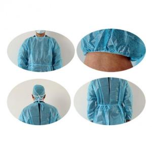 Buy cheap Against Liquid / Dust / Particle Biodegradable Disposable Surgical Gown from wholesalers