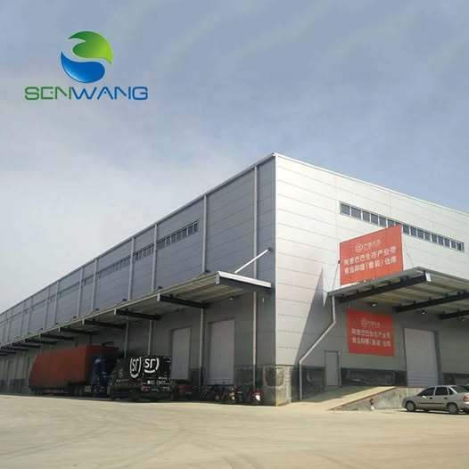 Quality Steel Structure Warehouse with Sandwich Panel Thickness 50mm to 200mm and Corrugated Steel Plate or Sandwich Panel Roof and Wall with Painted or Galvanized Anticorrosion for sale
