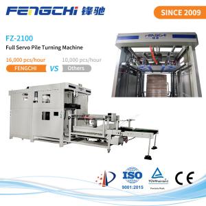 Buy cheap FZ-2100 Automatic Multi Layer Paper Pile Turning Machine for Flute Laminator from wholesalers