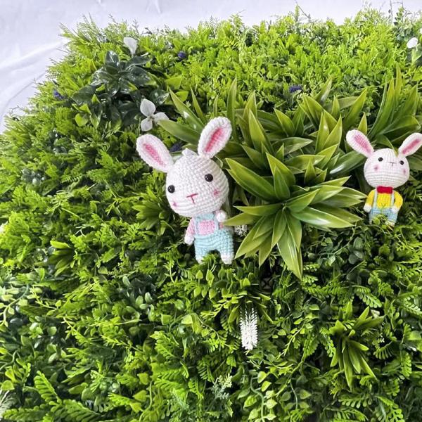 Quality Garden Home Plastic Artificial Grass Walls Backdrop 2x25cm for sale