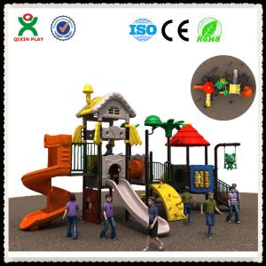 Buy cheap Children Playground With Spiral Slides and Climbing Frame QX-015B from wholesalers