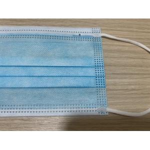 Blue 3 Ply Non Sterilization PPE Earloop Face Masks