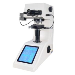 Buy cheap Touch Screen Digital Auto Turret Micro Vickers Hardness Test Machine with integral casting from wholesalers