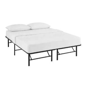 Buy cheap Steel Slat Anti-slip Bi-fold Platform Bed Base Foldable Metal Bed Frame with All Size from wholesalers