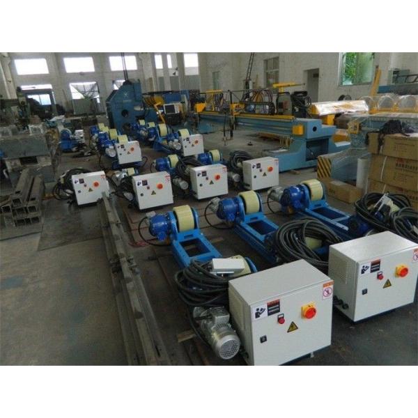 Buy cheap 2T Capacity Bolt Adjustment Pipe Welding Rollers with Polyurethane Rollers Gear Reducer from wholesalers