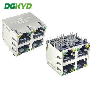 Buy cheap RJ45 Multiport Socket With Shielded Modular Block Interface from wholesalers