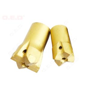 Coal Mine Button Hard Rock Drill Bits 11 Degree Hex 12 With Long & Short Skirt