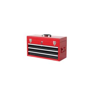 Buy cheap 3 Drawer 20" Heavy Duty 0.5mm - 0.6mm Black and Red Tool Chest And Cabinet THB product