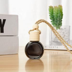 Buy cheap 8ml Long Lasting Mini Glass Unique Aromatherapy Aroma Hanging Car Perfume Empty Bottle from wholesalers