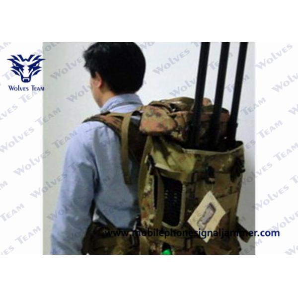 2000 Meter Durable VIP Protection Security Backpack Jammer High Power GPS WIFI5