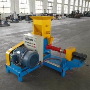 China Simple Dry Type Floating Fish Feed Extruder Machine 60-80 Kg/H on sale