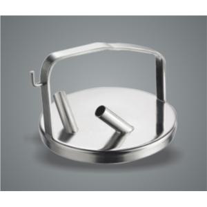 Buy cheap OEM Custom Milk Machine Spare Parts Stainless Milk Bucket Lid from wholesalers