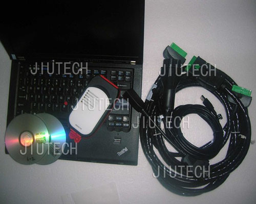 Quality  Heavy Duty Truck Diagnostic Scanner Construction Scanner With D630 Laptop for sale