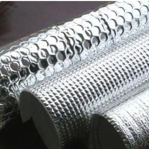 5mm PE Weave ALU Bubble Foil , Fireproof Aluminium Foil Bubble Wrap