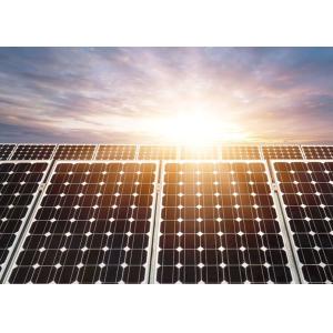 Buy cheap Durable Black Silicon Solar Panels Irradiance 1000W / M2 CE Approved from wholesalers