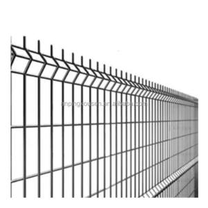 3D Curved Welded Wire Mesh Panel Security Fence with Pressure Treated Heat