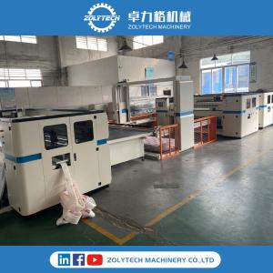 Mattress Flanging System Hemming System ZOLYTECH ZLT-HM Automatic Panel Hemming