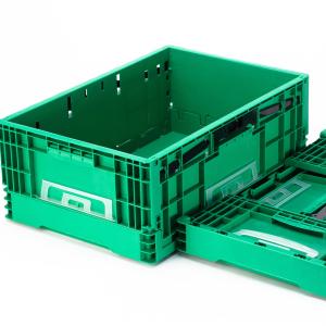 Buy cheap 400*300*230mm Foldable Plastic Parts Bins The Perfect Solution for Storage Needs from wholesalers