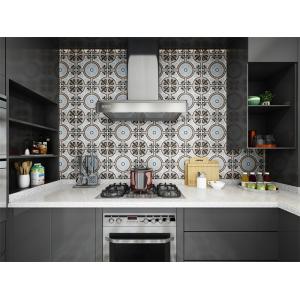 Buy cheap Beige and Blue Antibacterial Ceramic Rustic Tile 200x200mm from wholesalers