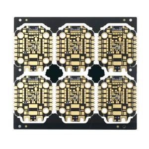 Buy cheap 2oz 1.6mm Hdi Black PCB Board FR4 Quick PCB Prototype Immersion Au from wholesalers