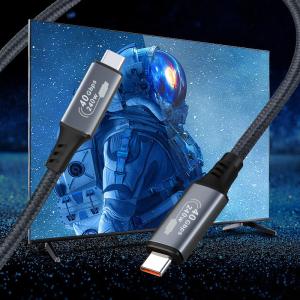 Buy cheap Click image to open expanded view Share to  USB4 type-c Cable, high-speed 40Gbps, ultra clear video 8K 60Hz, high-power PD charging 240W compatible with Thunderbolt 4/3, 1 m from wholesalers