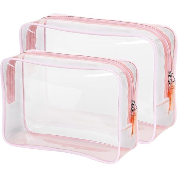 Buy cheap Shockproof And Durable Transpatent Waterproof Toiletry Bag With Zipper from wholesalers