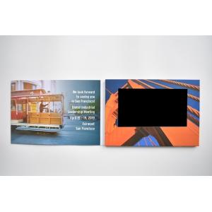 Customizable Promotional Custom Video Brochures Lcd Video Greeting Card