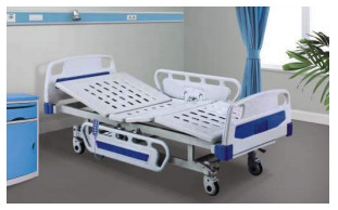 Quality Multifunctional Adjustable Hospital Bed Steel Frame Epoxy Painted for sale