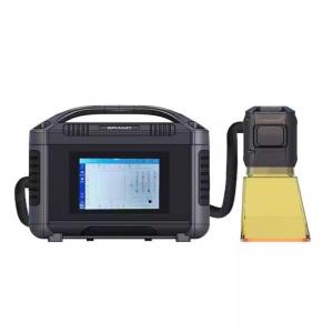 Buy cheap Deep engraving 20W 30W Small Handheld Portable Tire Fiber Laser Marking Machine for Metal Non-Metal Surface marking from wholesalers
