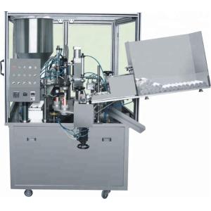 Buy cheap Plastic Polymer Tube Sealing Equipment Filling Machine Cosmetics Black Matte from wholesalers