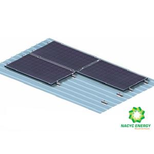 Buy cheap Ballasted PV Mounting System Versatile PV Mounting Systems And Flat Roof Mounting Solar Tracking Systems Structure from wholesalers