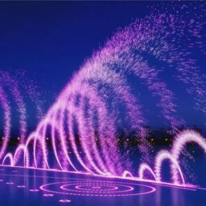 Buy cheap Mall Program Control Floating Fountain 380V 220V 50HZ from wholesalers