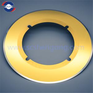 Buy cheap Smooth Surface Paper Slitter Blade with Titanium Nitride Coating OEM/ODM Service from wholesalers