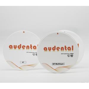 Buy cheap Utral 49% Translucency Multilayer Zirconia Block Round Disc Shaped from wholesalers