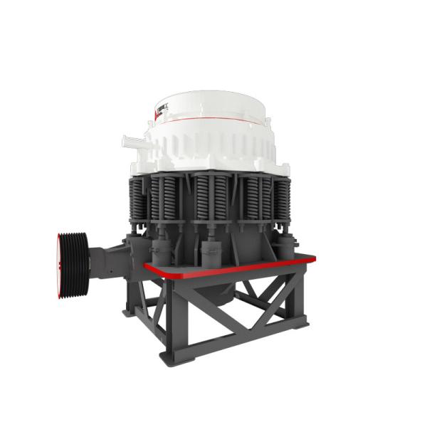 Durable 200TPH Compound Spring Cone Crusher With Lubrication Circulation Cooling