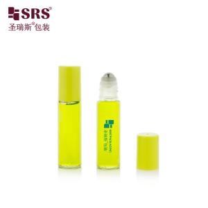 Buy cheap PET-10ML Plastic PET Clear Glossy Surface Roll On Bottle Applicator Container Packaging With Steel Ball Massage from wholesalers