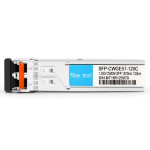 Buy cheap Juniper EX-SFP-GE100KCW1570 Compatible 1.25G CWDM SFP 1570nm 100km LC SMF DDM Transceiver Module from wholesalers