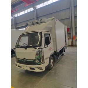 Customizable FOTON 8 Ton Van Body Refrigerated Truck with Hook Carrier and