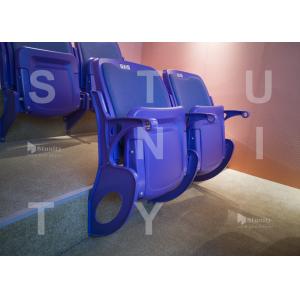 Buy cheap High Back Folding Plastic Stadium Seats For Football Club from wholesalers
