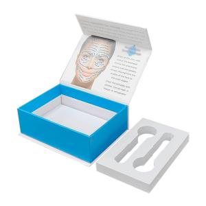 Buy cheap Flap Box Custom Luxury Magnetic Packaging Skin Care Product Foam Insert Magnet Box from wholesalers