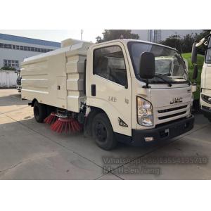 Buy cheap JMC 4X2 LHD Diesel Engine Vacuum Road Sweeper Truck from wholesalers